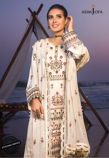 Asim Jofa AJCK-01 Chikankari Eid Collection 2022 Online Shopping
